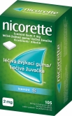 Nicorette® Icemint Gum 2 mg liečivé žuvačky, 105 žuvačiek